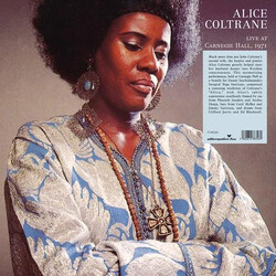Alice Coltrane Live at Carnegie Hall, 1971 Vinyl