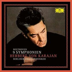 Ludwig van Beethoven / Herbert Von Karajan / Berliner Philharmoniker 9 Symphonien Vinyl 8 LP Box Set