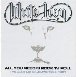 White Lion All You Need Is Rock N Roll: Complete Albums 85-91 5 CD