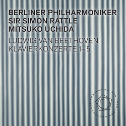 Ludwig van Beethoven / Berliner Philharmoniker / Sir Simon Rattle / Mitsuko Uchida Klavierkonzerte 1-5 SACD Box Set