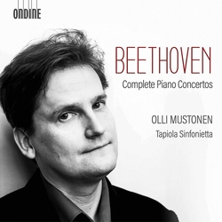 Beethoven Mustonen Tapiola Sinfonietta Complete Piano Concertos 3 X CD