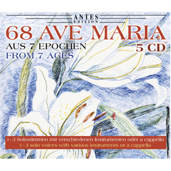 68 Ave Maria / Various (Box) 68 AVE MARIA / VARIOUS  box set 5 CD