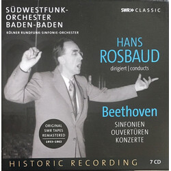 Hans Rosbaud / Ludwig van Beethoven Sinfonien / Ouvertüren / Konzerte CD Box Set