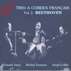 Beethoven Jarry Tournus Trio a Cordes Francais 2 3 X CD
