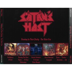 Satan'S Host BURNING IN THEIR PURITY: THE ELIXIR ERA   box set 5 CD
