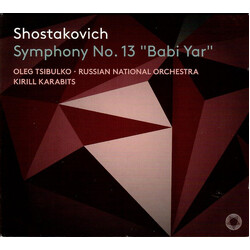 Dmitri Shostakovich / Oleg Tsibulko / Russian National Orchestra / Kirill Karabits Symphony No.13 "Babi Yar" SACD