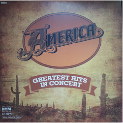 America GREATEST HITS IN CONCERT  180gm Vinyl 2 LP