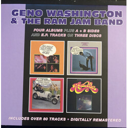 Geno & The Ram Jam Band Washington HAND CLAPPIN FOOT / SHAKE A / HIPSTERS FLIPSTERS 3 CD