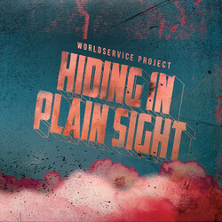 Worldservice Project HIDING IN PLAIN SIGHT  Red Vinyl LP