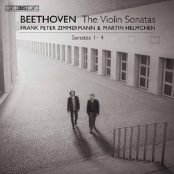 Beethoven / Zimmermann / Helmchen VIOLIN SONATAS NOS 1-4 (HYBR) SACD CD