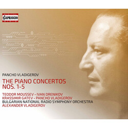 Pancho Vladigerov / Teodor Moussev / Ivan Drenikov / Krassimir Gatev / Bulgarian Radio Symphony Orchestra / Alexander Vladigerov Piano Concertos Nos. 
