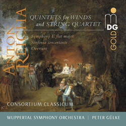 Anton Reicha / Sinfonieorchester Wuppertal / Peter Gülke Quintets For Winds And String Quartet CD