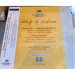 Ludwig van Beethoven / Carlo Zecchi / Enrico Mainardi Sonatas For Violoncello And Piano / Seven Variations On The Duet "Bei Männern, Welche Liebe Fühl