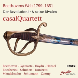 casalQuartet / Ludwig van Beethoven / Adalbert Gyrowetz / Joseph Haydn / Peter Hänsel / Luigi Boccherini / Gaetano Donizetti / Felix Mendelssohn-Barth