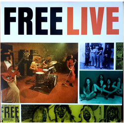 Free Live (Wht) (Can) vinyl LP