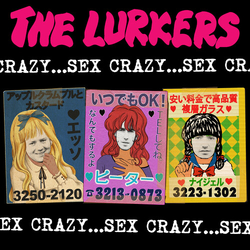 Lurkers Sex Crazy VINYL LP