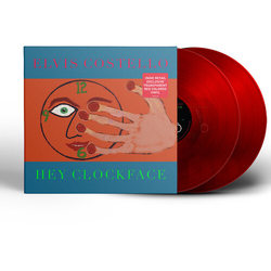 Elvis Costello Hey Clockface RED VINYL LP