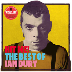Ian Dury Hit Me The Best Of vinyl LP