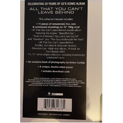 U2 All That You Cant Leave Behind - 20Th Anniversary VINYL LP