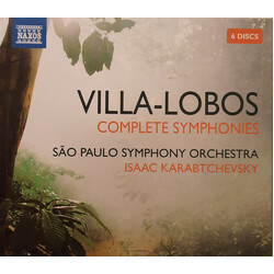 Heitor Villa-Lobos / Orquestra Sinfônica Do Estado De São Paulo / Isaac Karabtchevsky Complete Symphonies CD Box Set