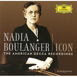 Nadia Boulanger Icon: The American Decca Recordings CD