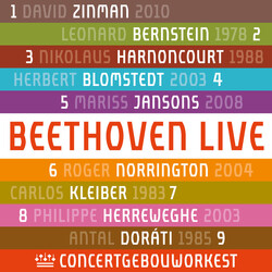 Ludwig van Beethoven / Concertgebouworkest Symphonies 1-9 CD Box Set