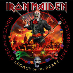 Iron Maiden Nights Of The Dead, Legacy Of The Beast: Live In Mexico City Vinyl 3 LP
