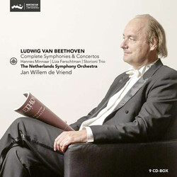 Ludwig van Beethoven / Hannes Minnaar / Liza Ferschtman / Storioni Trio / The Netherlands Symphony Orchestra / Jan Willem de Vriend Complete Symphonie