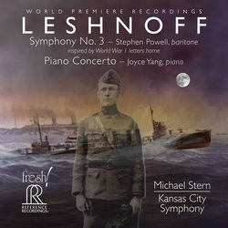 Jonathan Leshnoff / The Kansas City Symphony / Michael Stern (3) Symphony No.3, Piano Concerto SACD