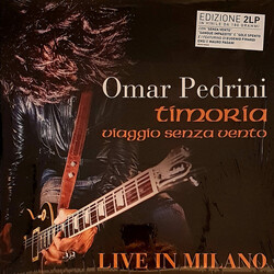 Omar Pedrini Viaggio Senza Vento Live (Ita) vinyl LP
