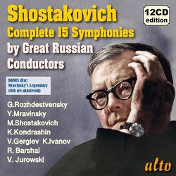 Dmitri Shostakovich / Gennadi Rozhdestvensky / Evgeny Mravinsky / Maxim Shostakovich / Kiril Kondrashin / Valery Gergiev / Konstantin Ivanov / Rudolf 