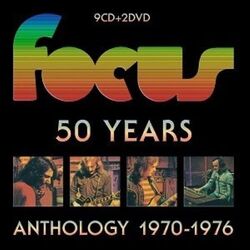 Focus 50 Years Anthology 1970-1976 (9Cd+2Dvd Pal Reg 0) CD