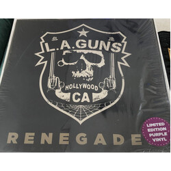 La Guns Renegades (Purp) (Aus) vinyl LP