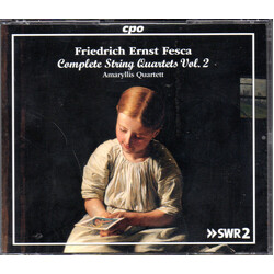 Friedrich Ernst Fesca / Amaryllis Quartett Complete String Quartets Vol. 2 CD