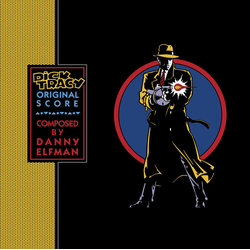 Danny BLUE (Bme) Elfman Dick Tracy (Original Score) BLUE VINYL LP