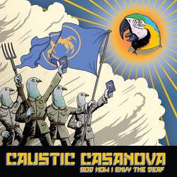Caustic Casanova God How I Envy The Deaf (Yellow VINYL) YELLOW VINYL LP
