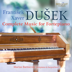 František Xaver Dušek / Marius Bartoccini Complete Music For Fortepiano CD