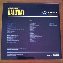 Johnny Hallyday L'Olympia 1961 Vinyl 2 LP