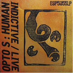 OPTO S Human Indictive / Live Vinyl LP
