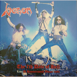 Venom (8) The 7th Date Of Hell-Live At Hammersmith Odeon Vinyl LP