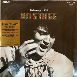 Elvis Presley On Stage (February, 1970) Vinyl LP