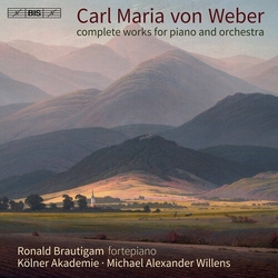 Carl Maria von Weber / Ronald Brautigam / Kölner Akademie Complete Works For Piano And Orchestra SACD