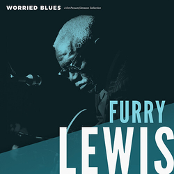 Furry Lewis Worried Blues vinyl LP