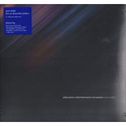 New Order Education Entertainment Recreation (Live) VINYL LP