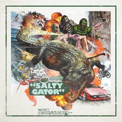 Swamp Thing Teeba,Ollie Salty Gator Vinyl LP