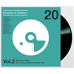 Various Ecoutez Le Cinéma! 20 Ans Vol. 2 Raretés Et Inédits / Rare And Previously Unreleased Cues Vinyl LP