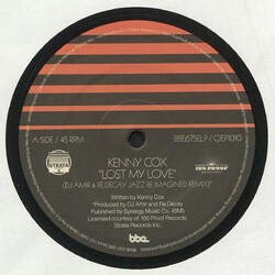 Kenny Cox Lost My Love Vinyl