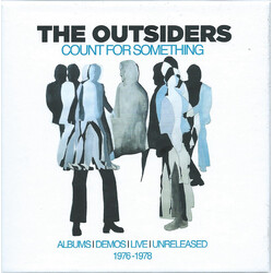 The Outsiders (2) Count For Something (Albums  Demos  Live  Unreleased 1976-1978) CD Box Set