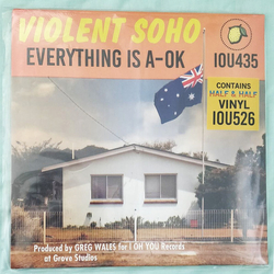 Violent Soho Everything Is A-Ok (Blue) (Colv) (Org) (Aus) Vinyl LP