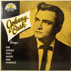 Johnny Cash Johnny Cash Sings The Songs That Made Him Famous Vinyl LP